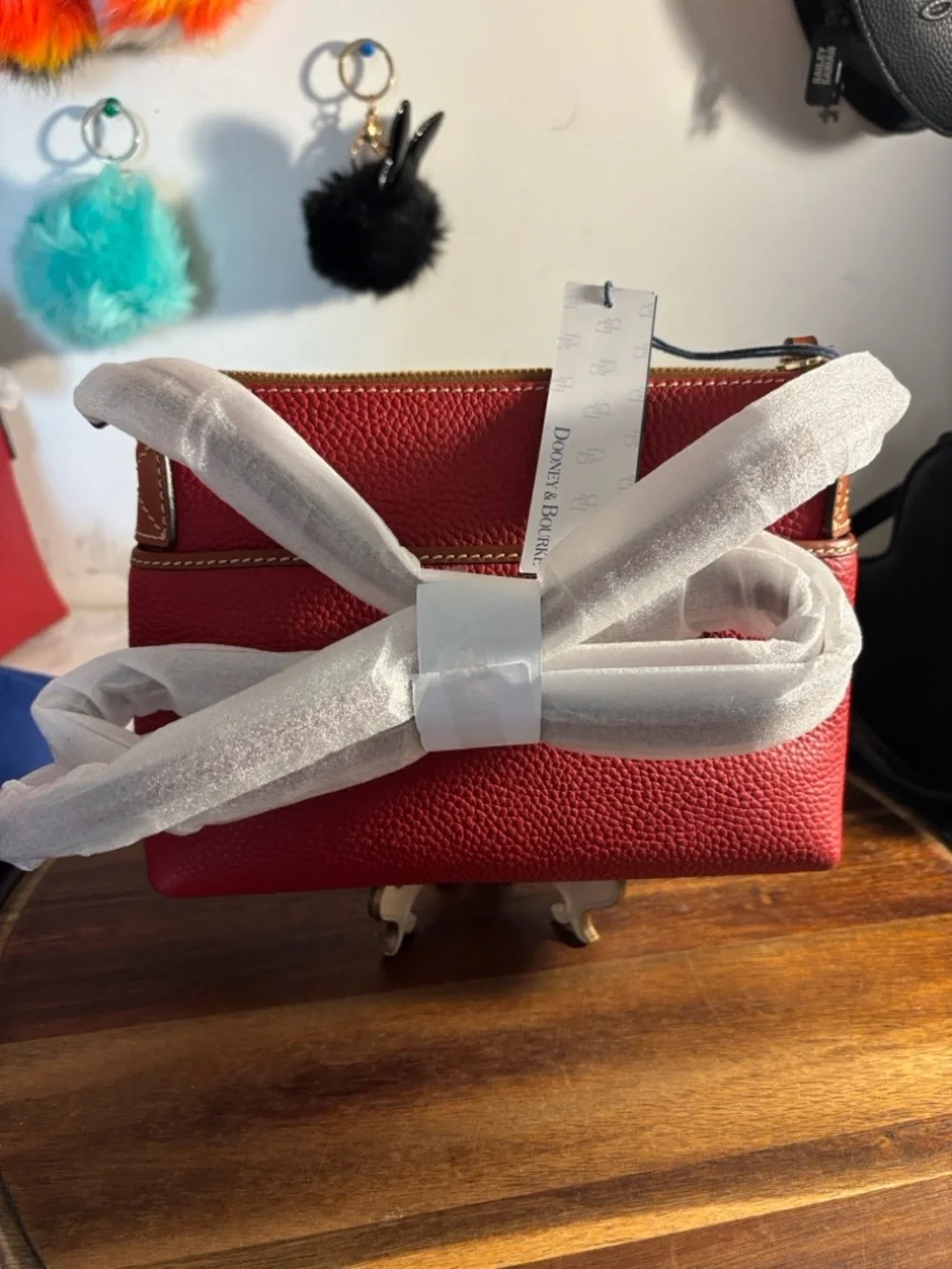 Dooney &Bourke Pebble Grain Rosie crossbody bag comes with Dusty & Registration - Picture 3 of 3